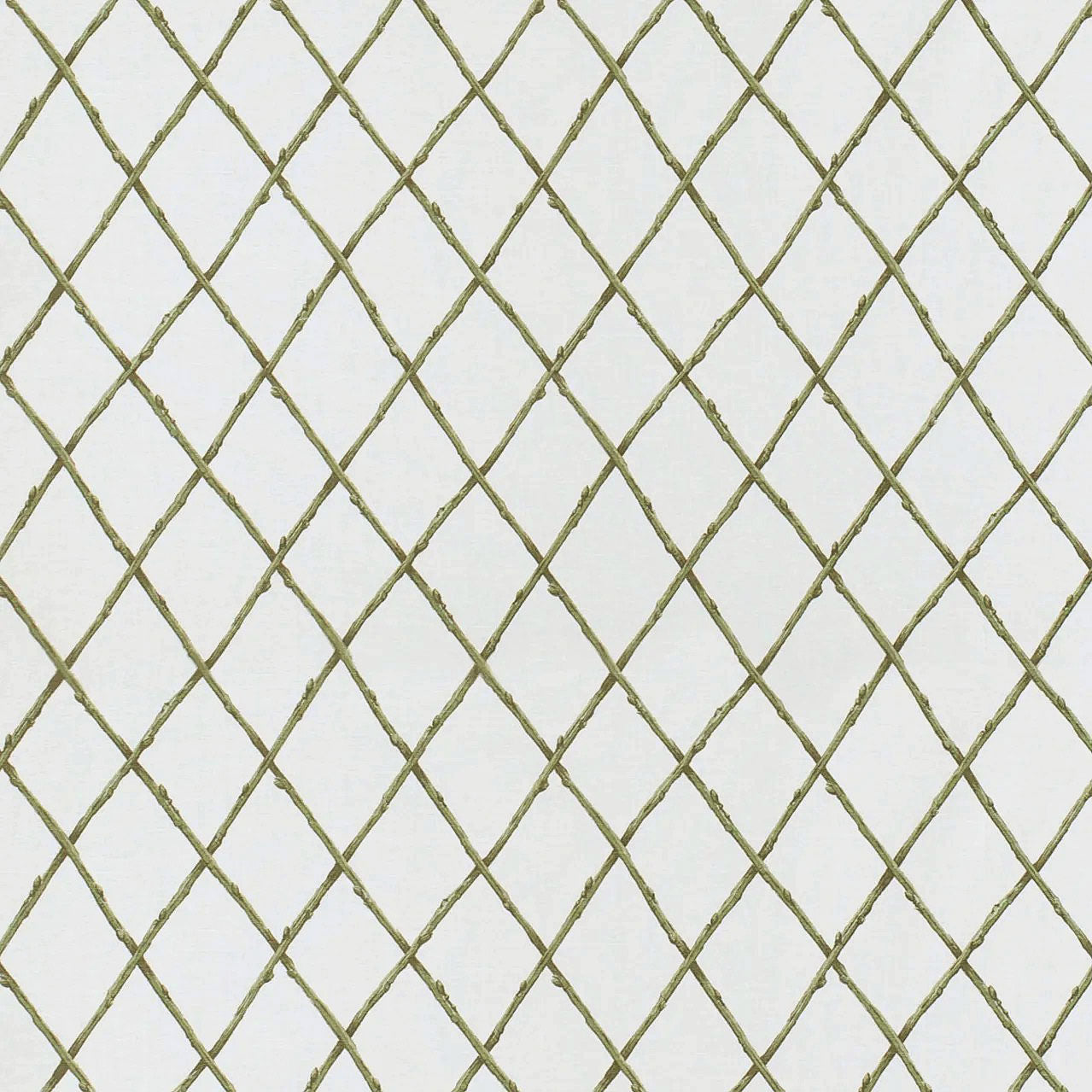 Bare Twig Trellis - Green