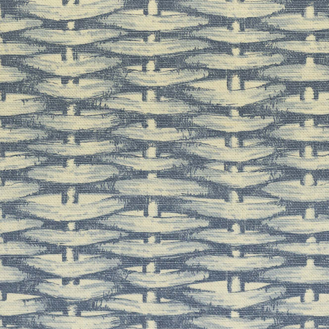Basket Weave - Blue