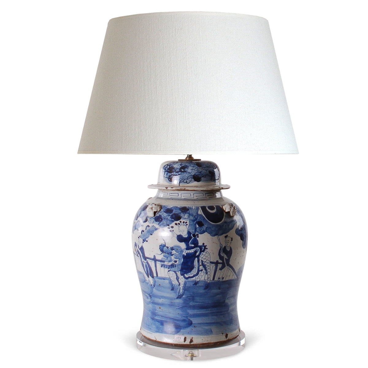 Ginger Jar Table Lamp - Blue and White