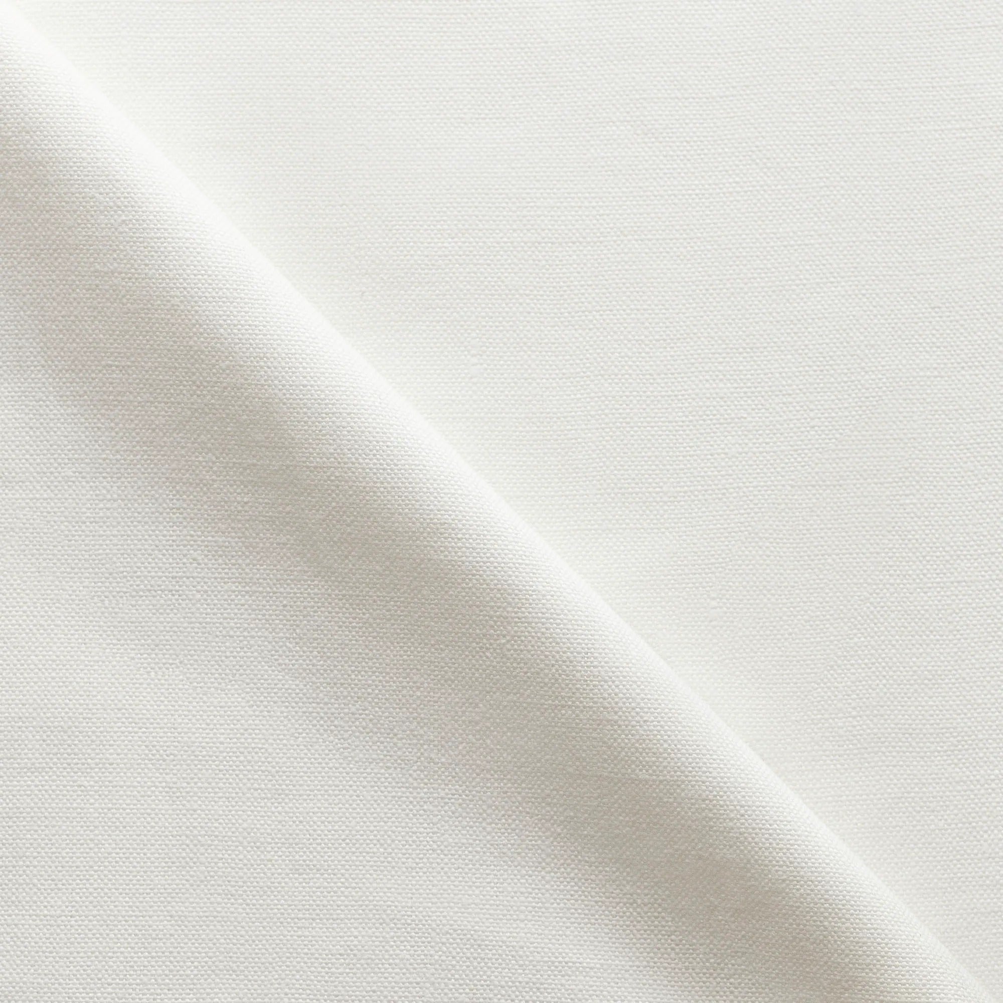 Brittany Glazed Linen - White