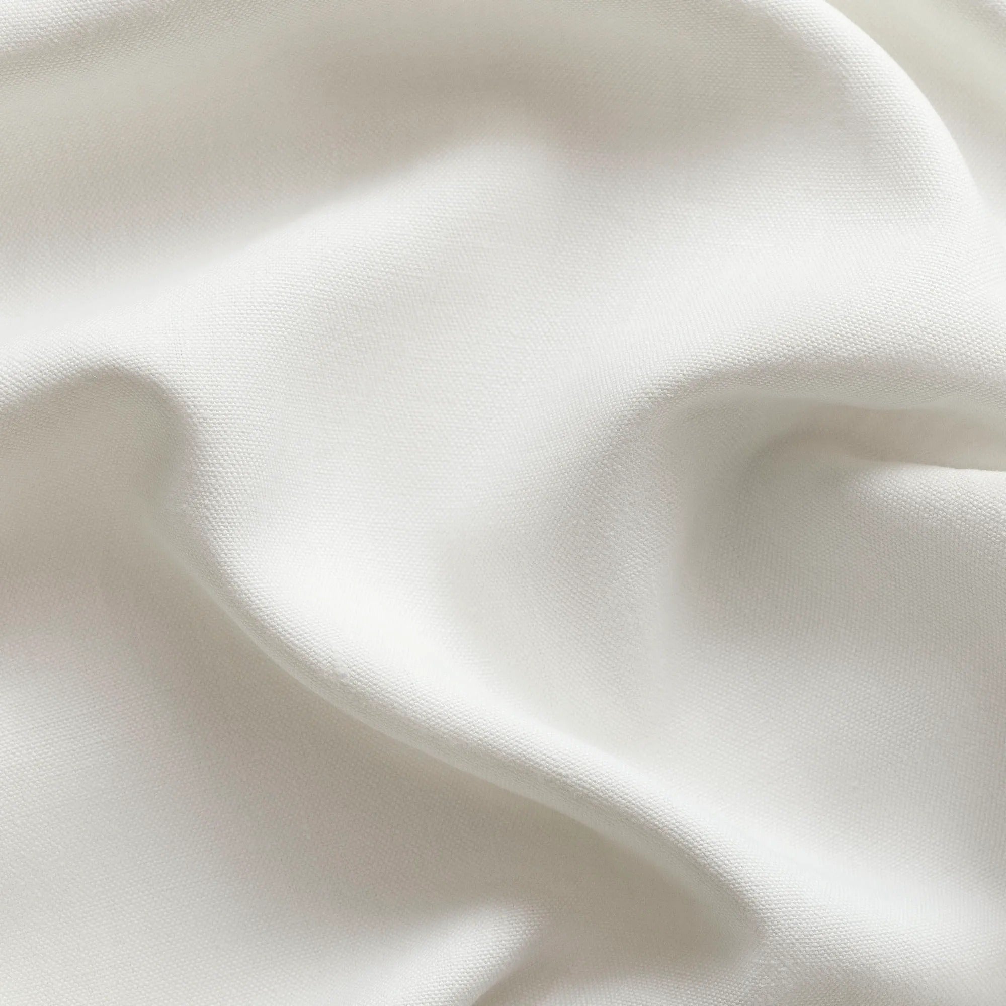 Brittany Glazed Linen - White