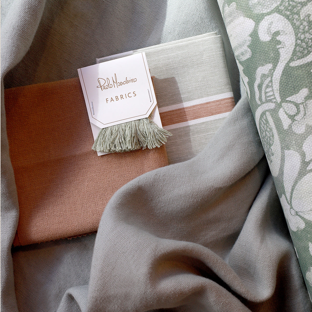 Brittany Stonewashed Linen - Lichen