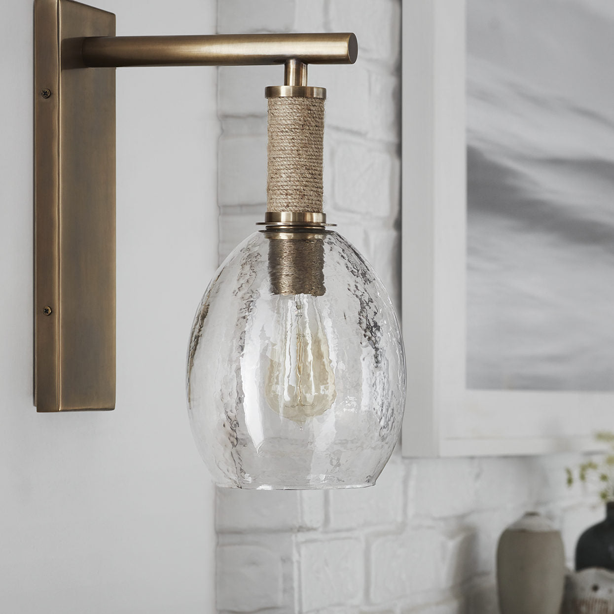 Bronson Sconce - Brass