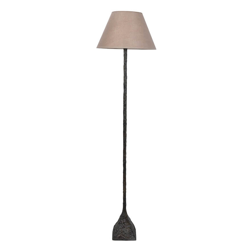 Bronze Square Standing Lamp