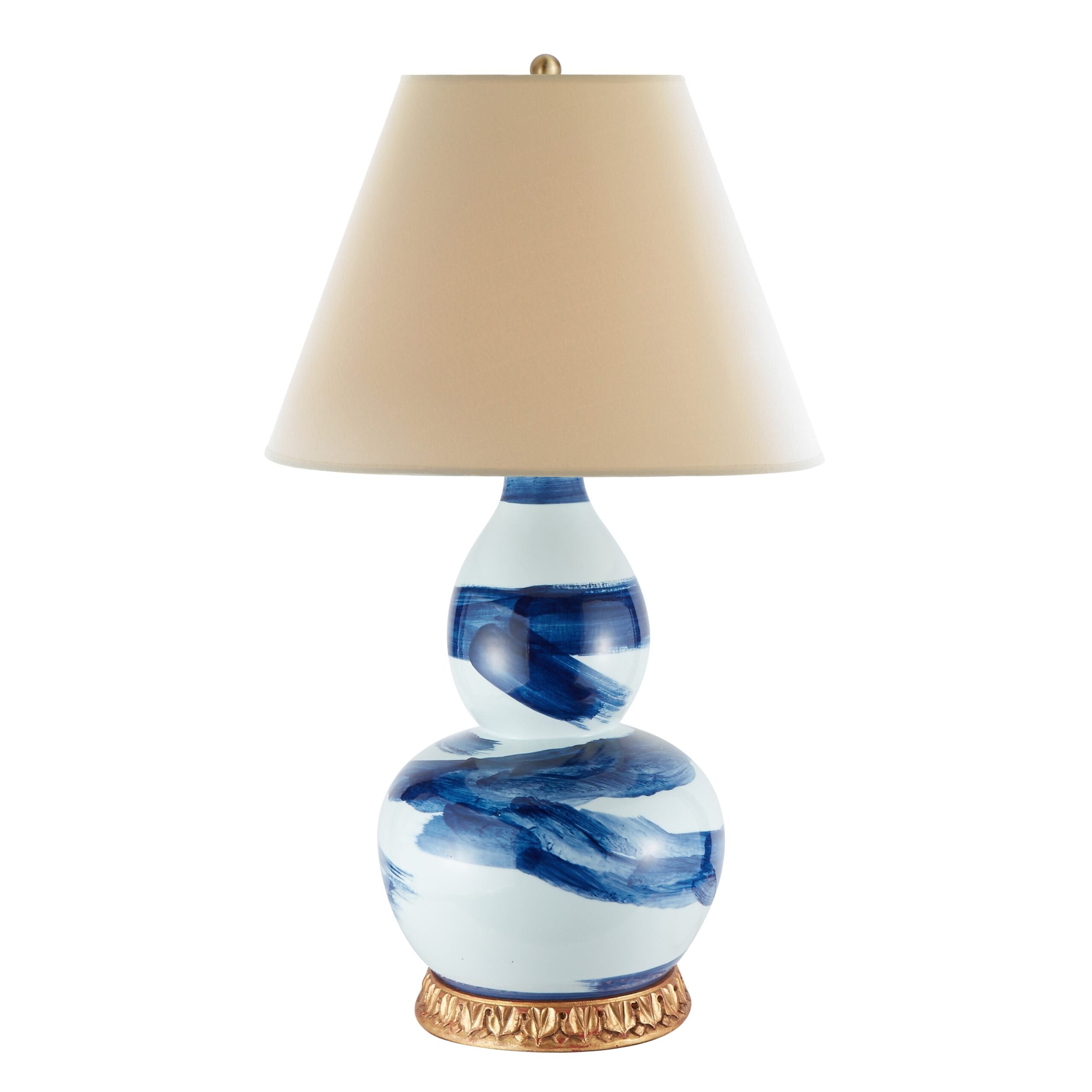 Brush Stroke Lamp - Blue