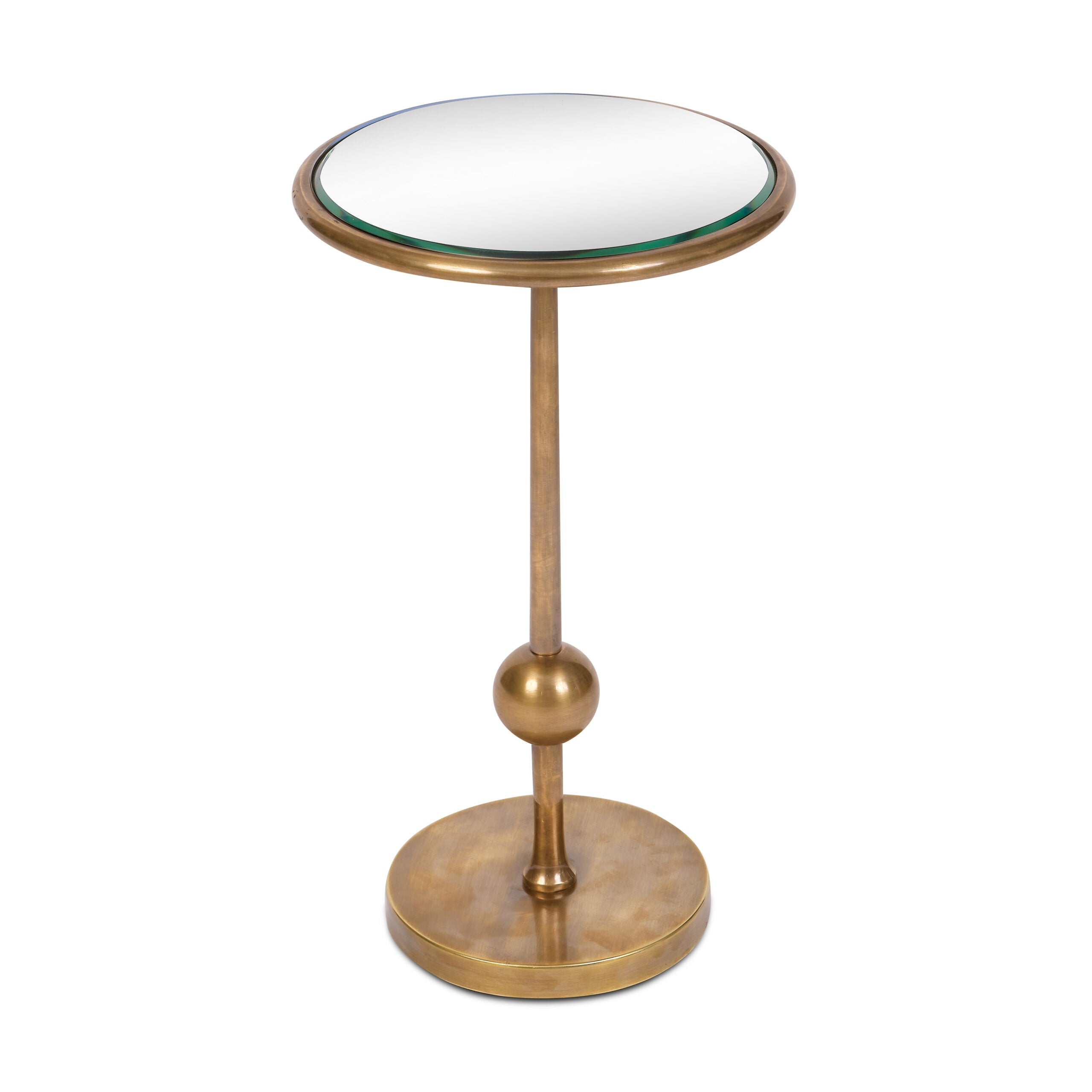 Burke Drinks Table - Silver Mirror