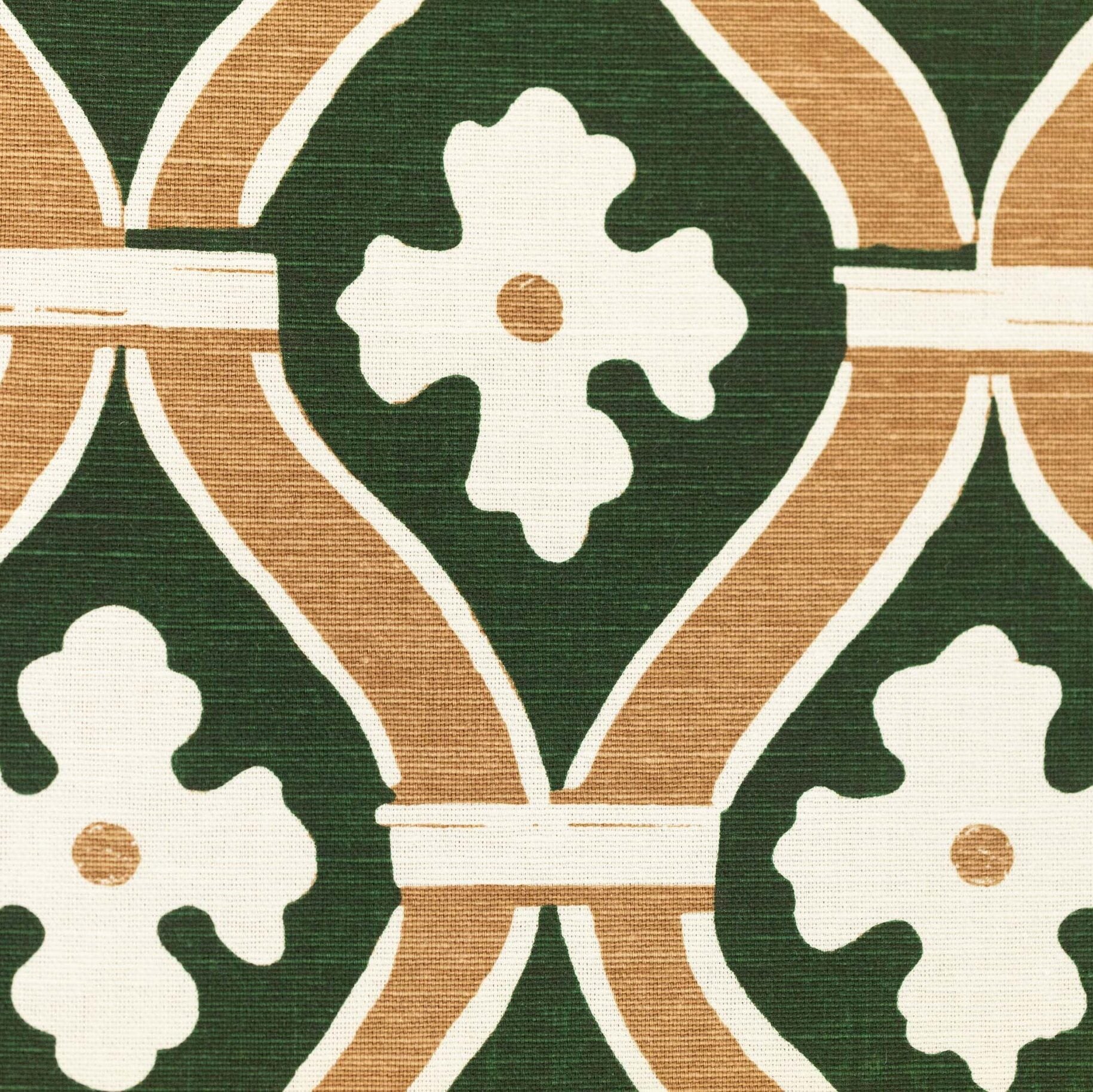 Byblos - Dark Green / Faded Brown