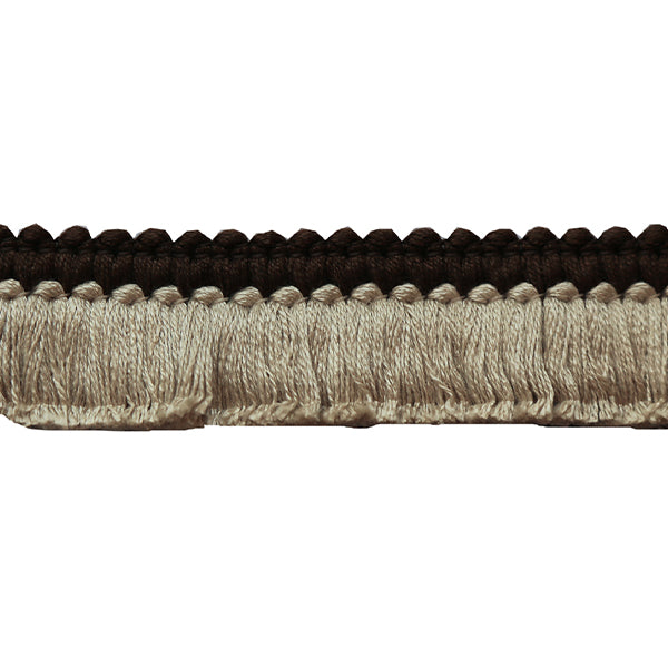 Cut Ruche in Brown and Flax