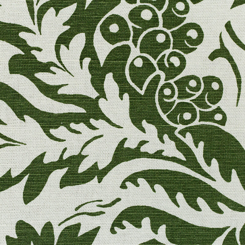 Damask - Dark Green