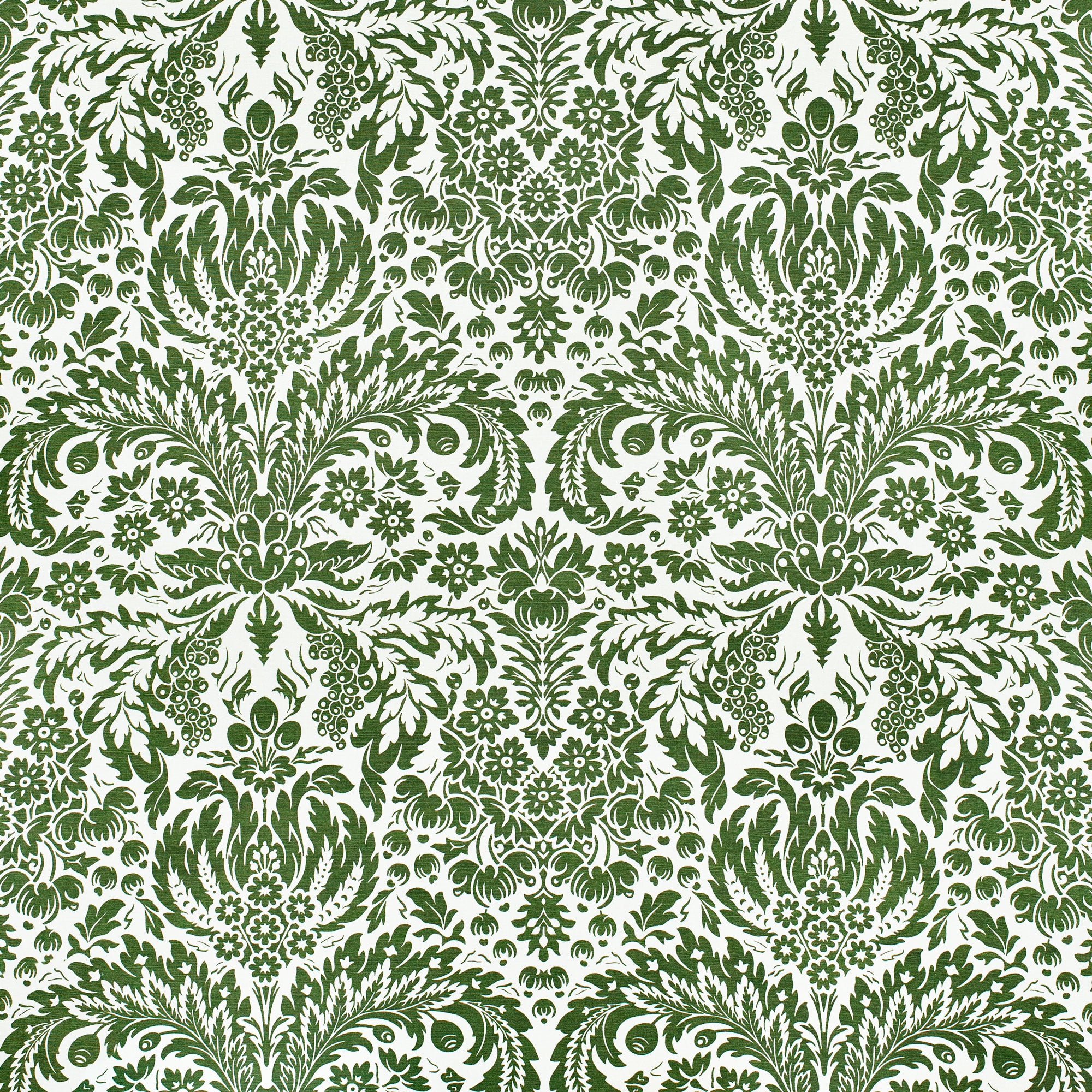 Damask - Dark Green