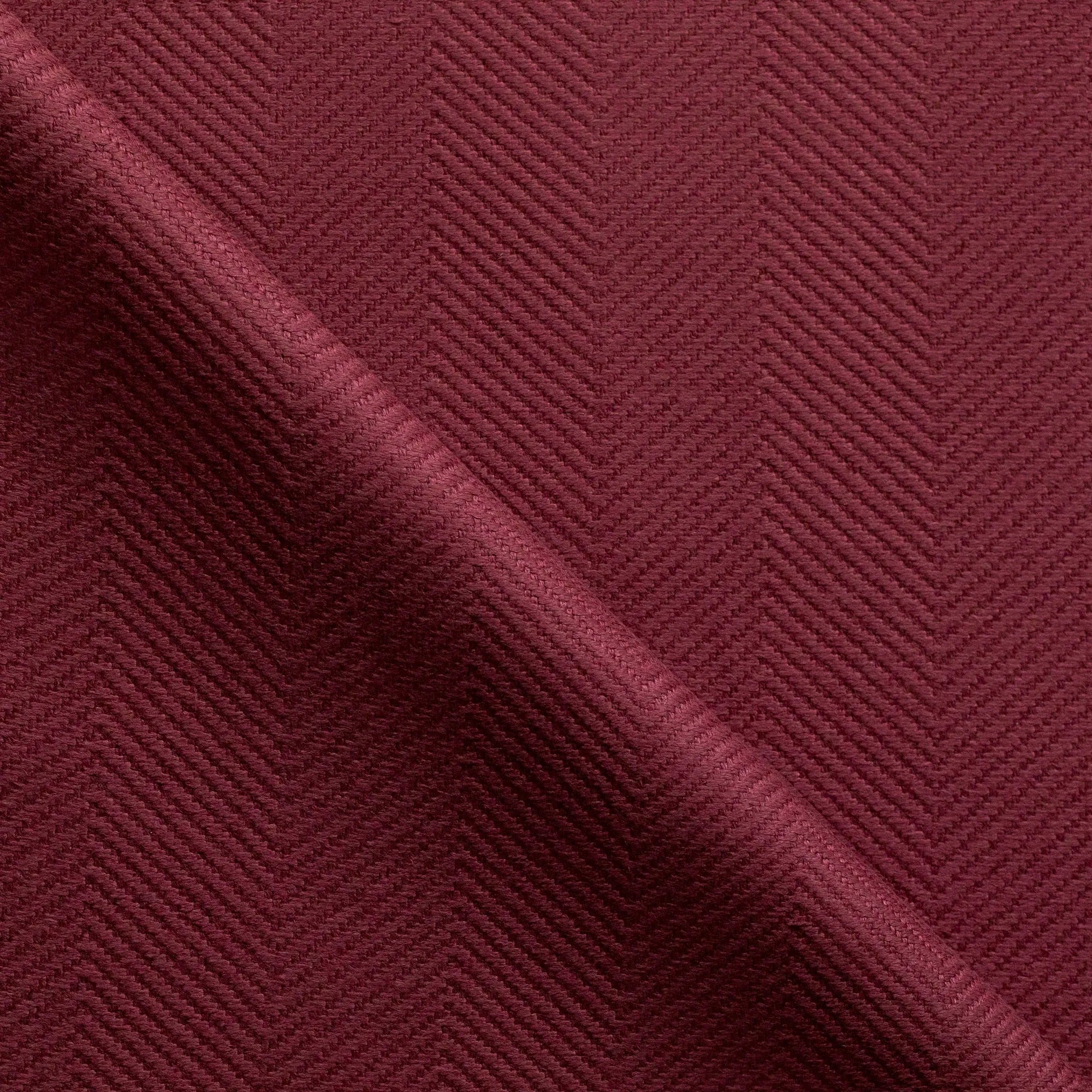 Dorset Herringbone - Crimson