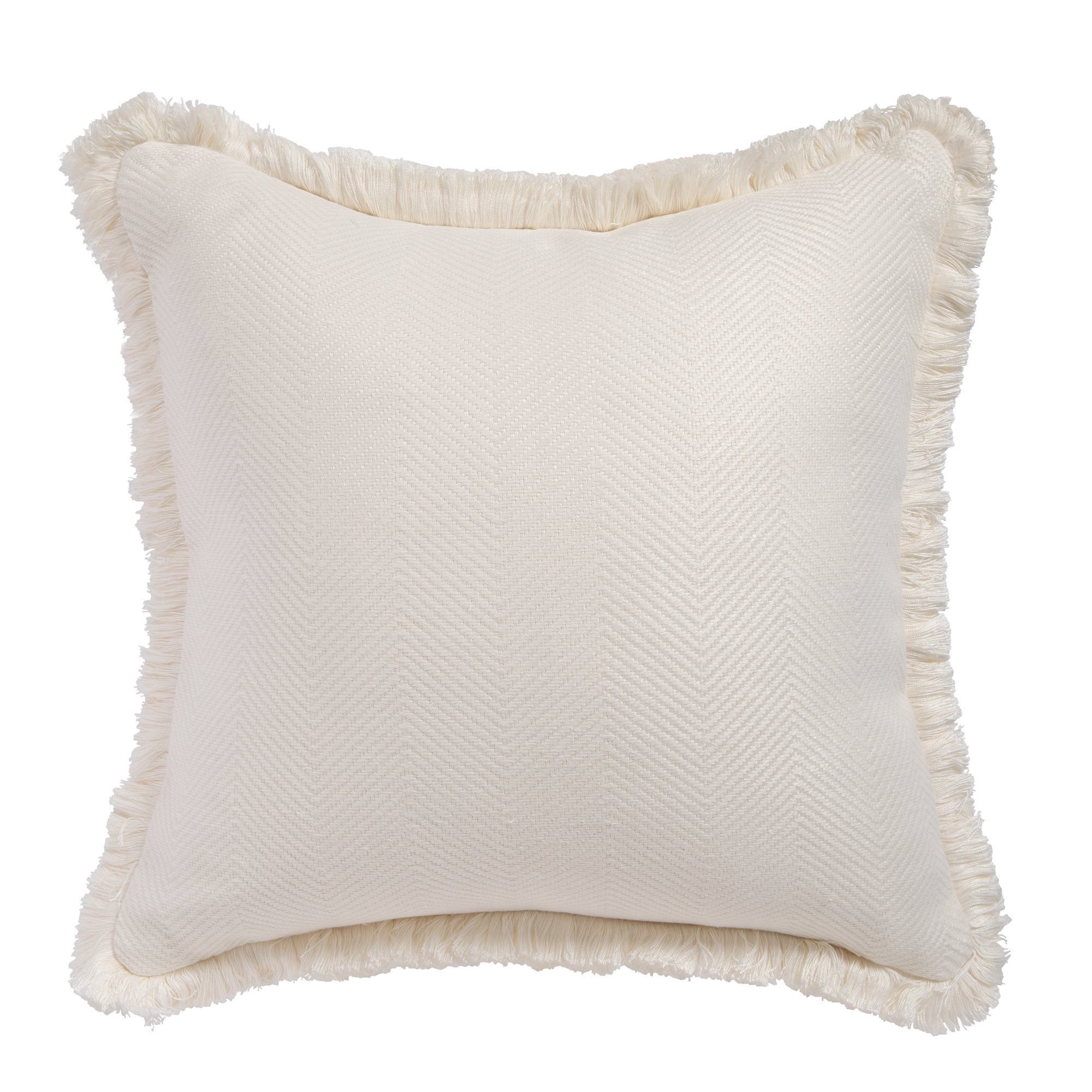 Dorset Cushion - White/White