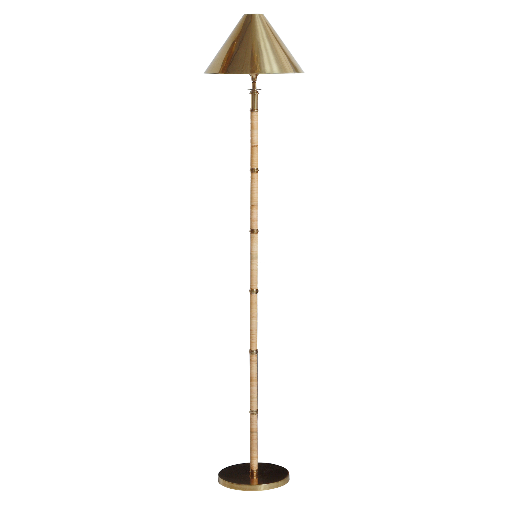 Florennes Floor Lamp - Brass
