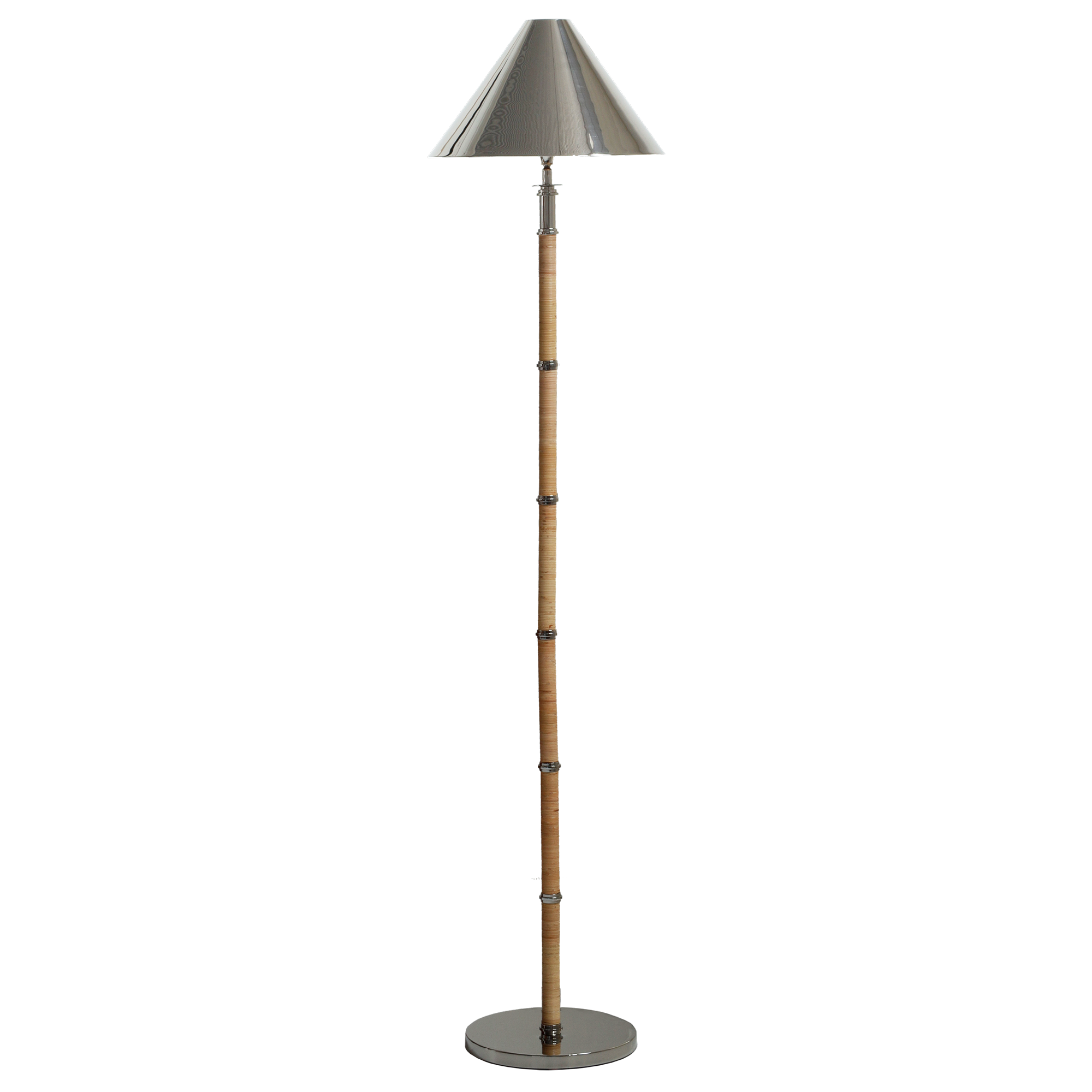 Florennes Floor Lamp - Nickel