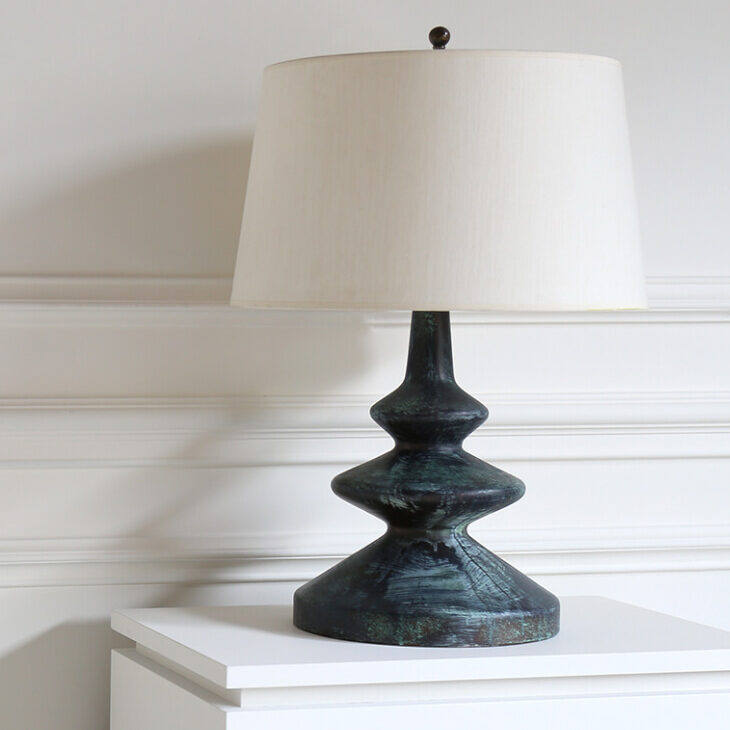 Frank Table Lamp &#8211; Bronze Verdigris WS