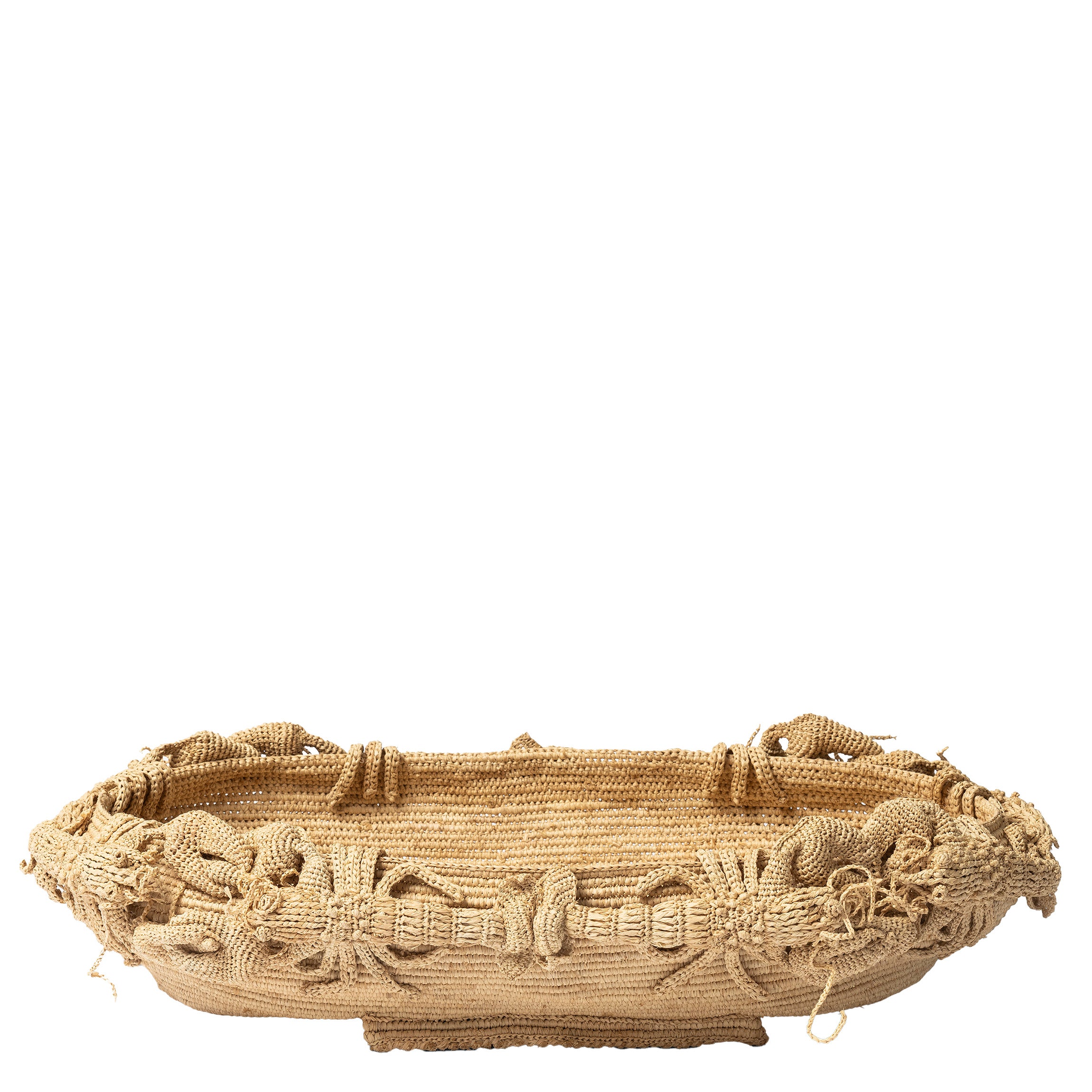 Prawn Raffia Large Plate