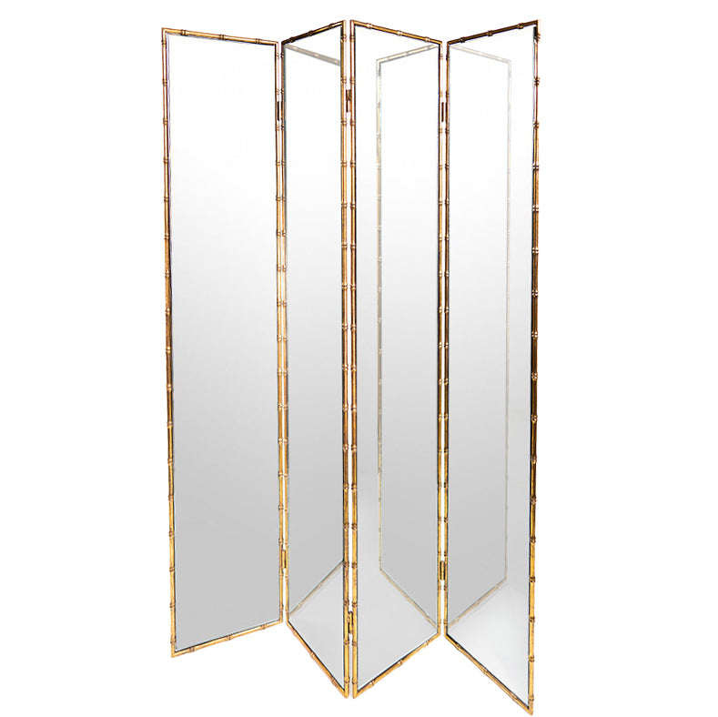 Gilt Bamboo Screen