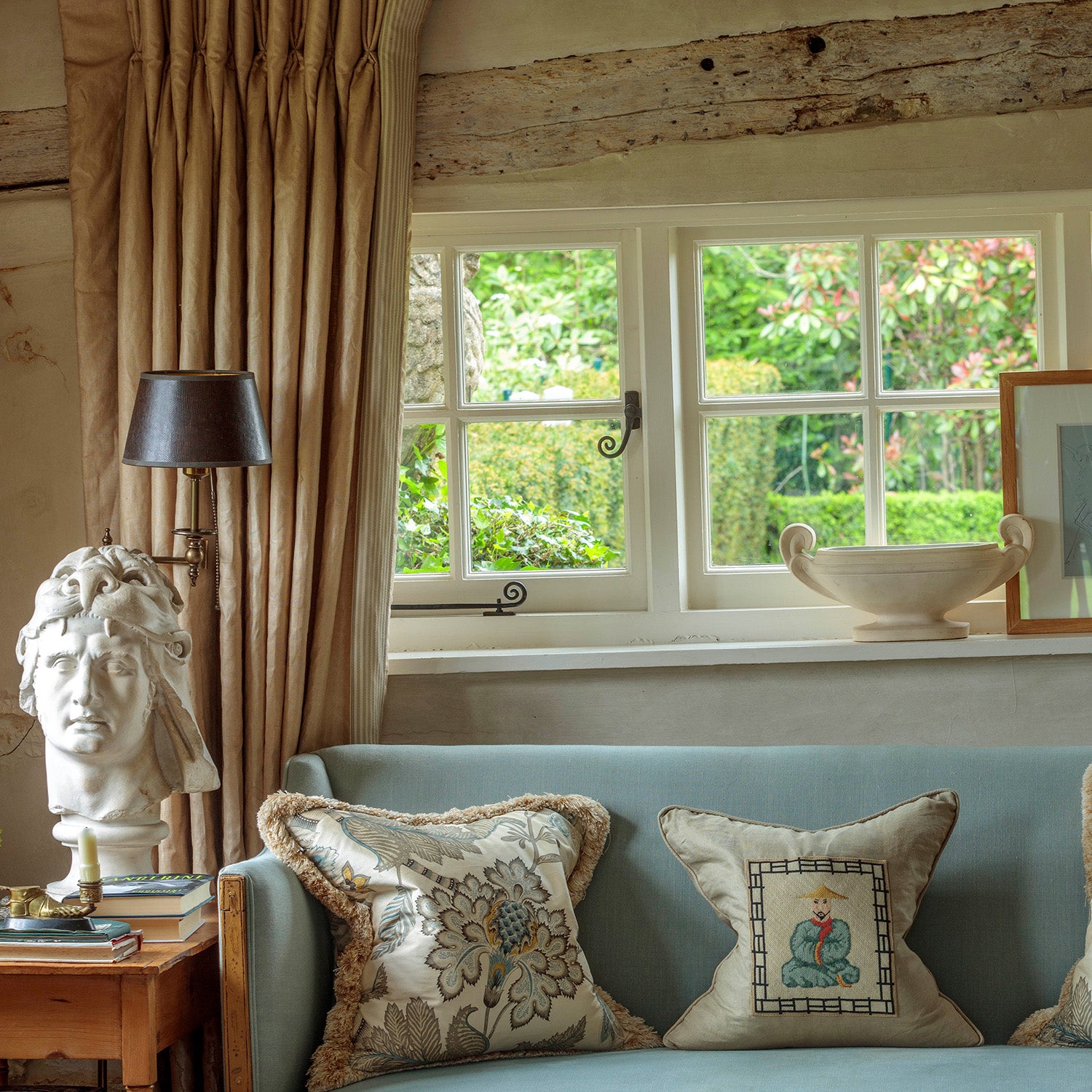 Natural Glazed Linen