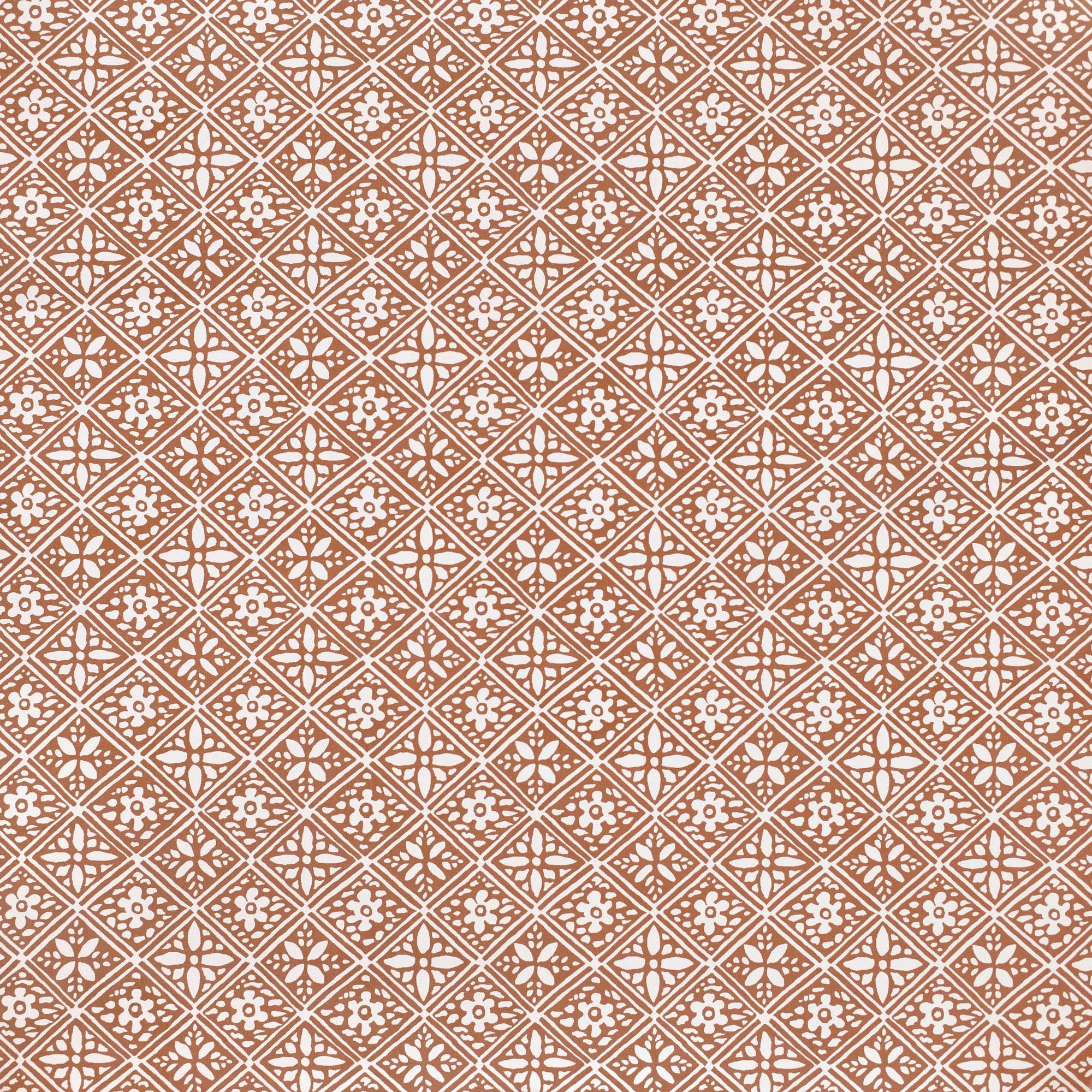 Hadiqa Wallpaper - Terracotta