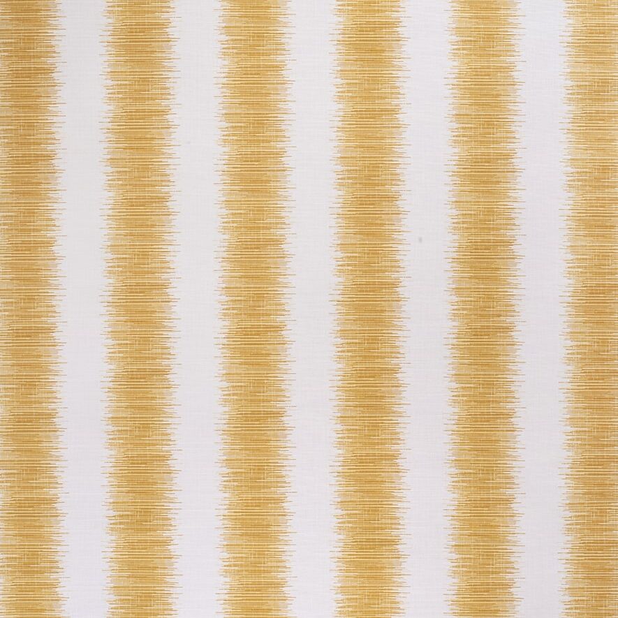 Hampton Stripe – Amber on White