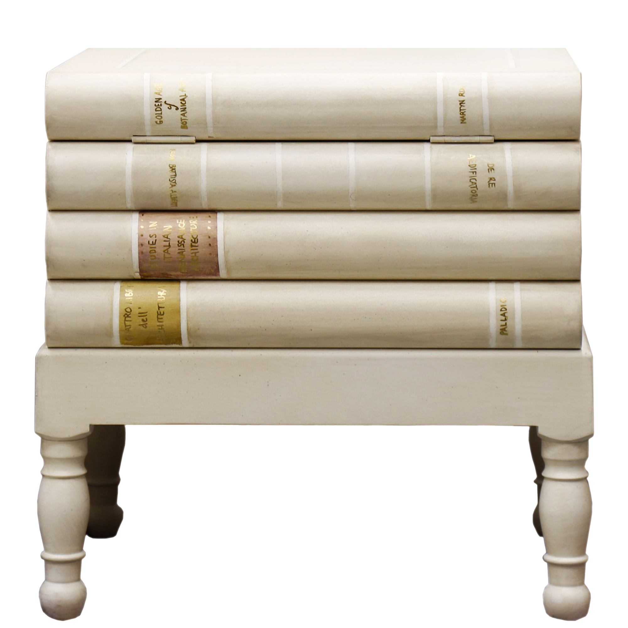 Hand-painted Book Table