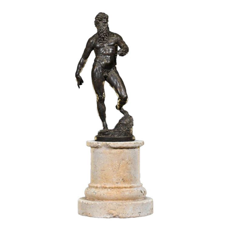 Hercules Statue on Stand