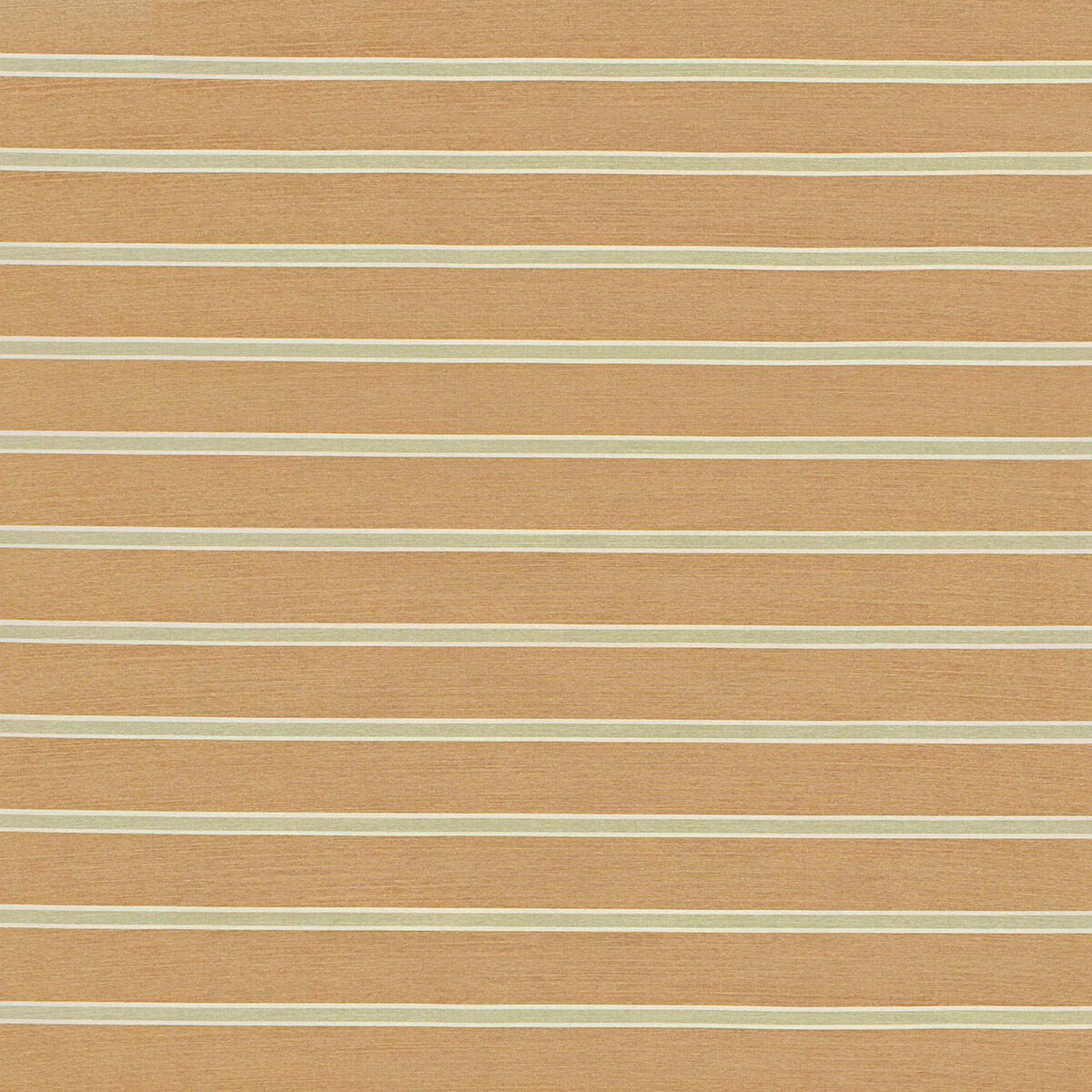 Horizon Stripe - Celadon on Faded Brown