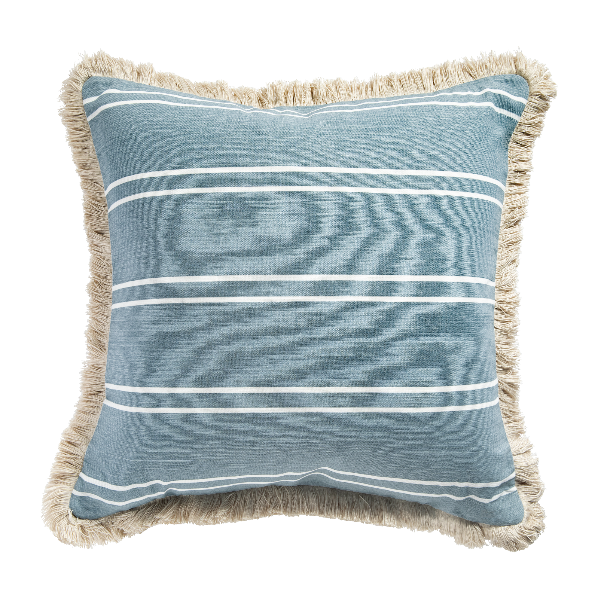 Horizon Stripe Cushion - Blue