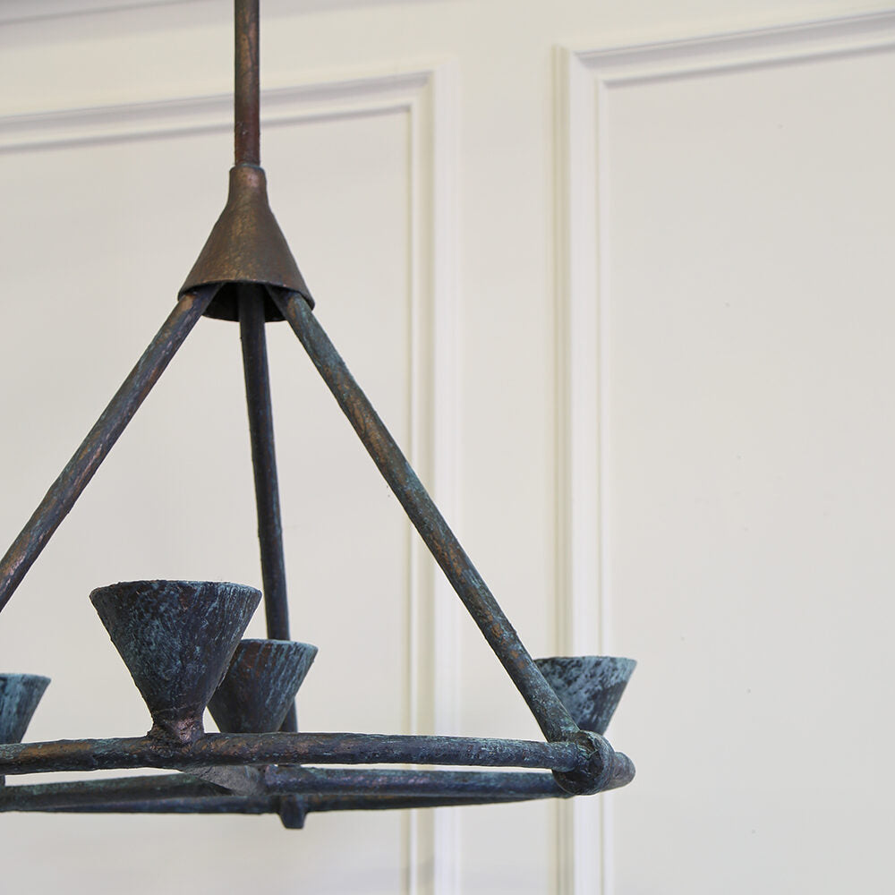Isabella Chandelier - Bronze Verdigris