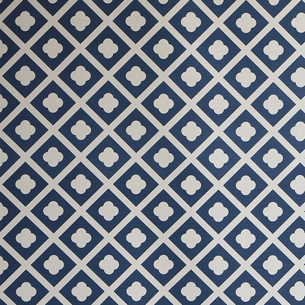 Jardin - Navy on Ecru