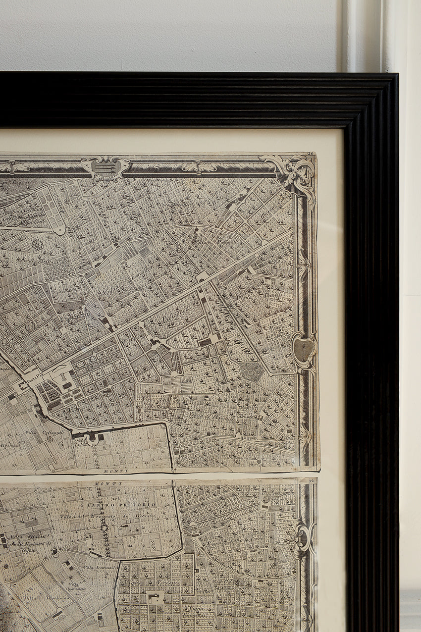 Large Map of Rome