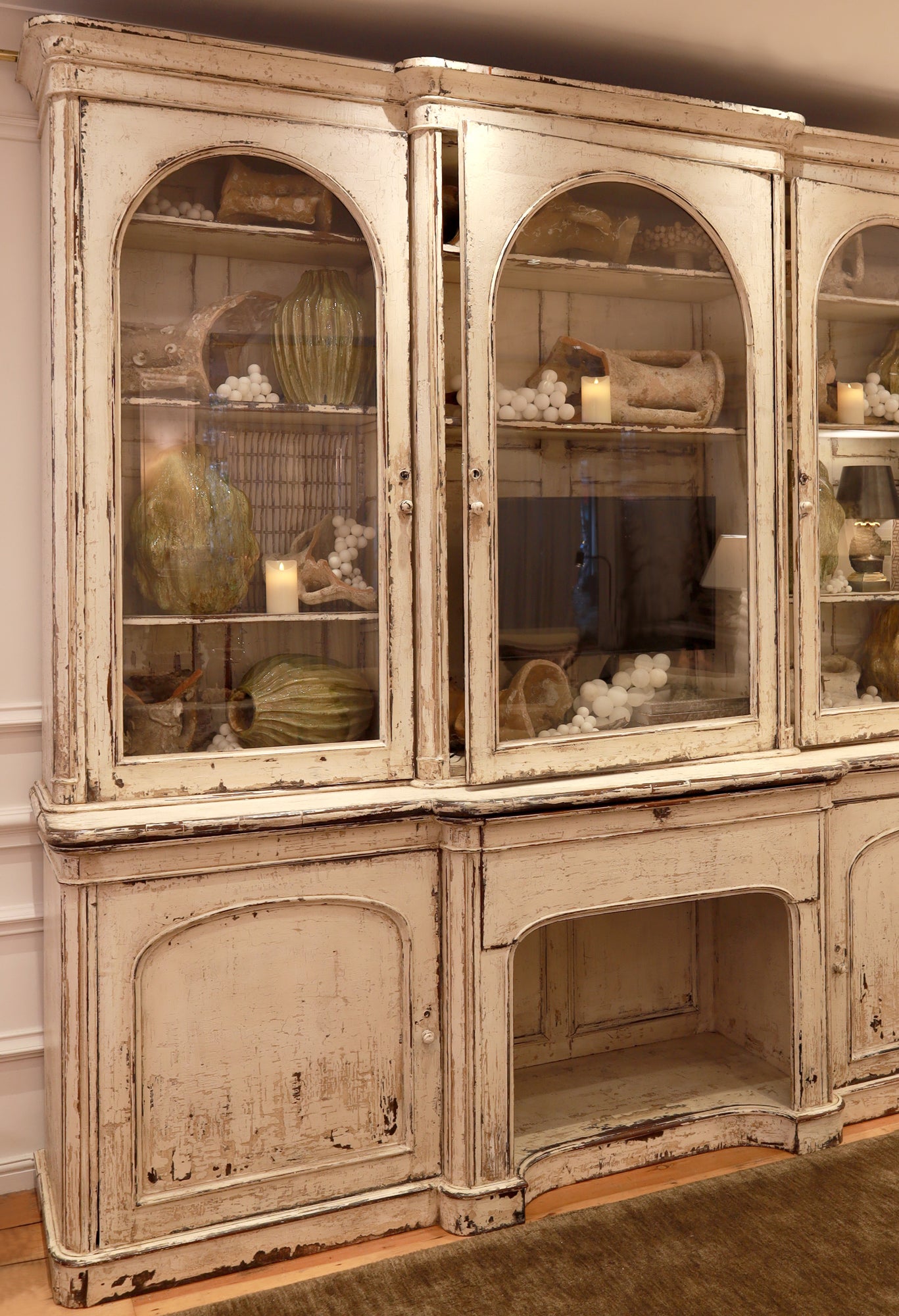 Late 18th Century Provençal Bookcase Cabinet