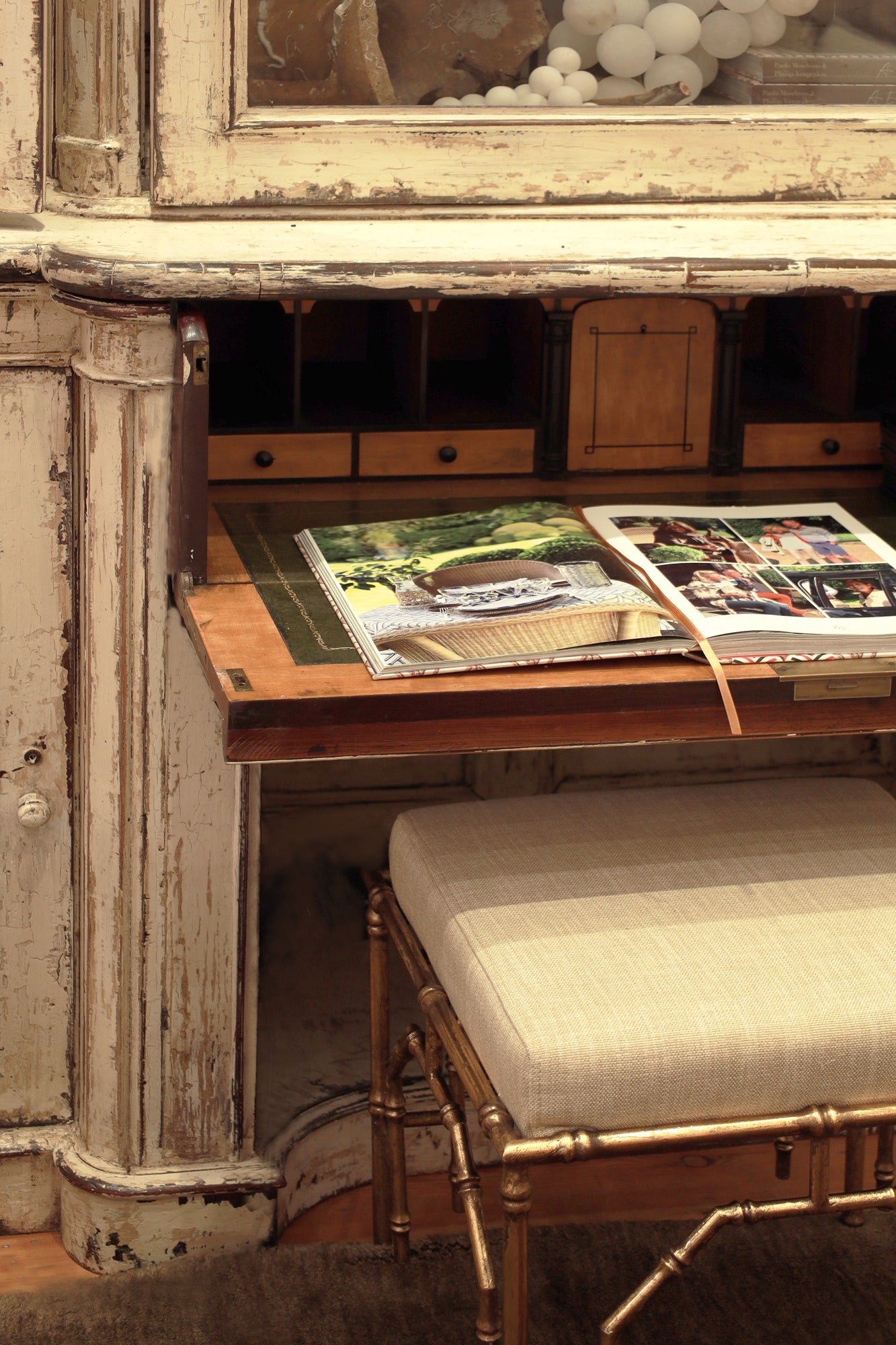 Late 18th Century Provençal Bookcase Cabinet