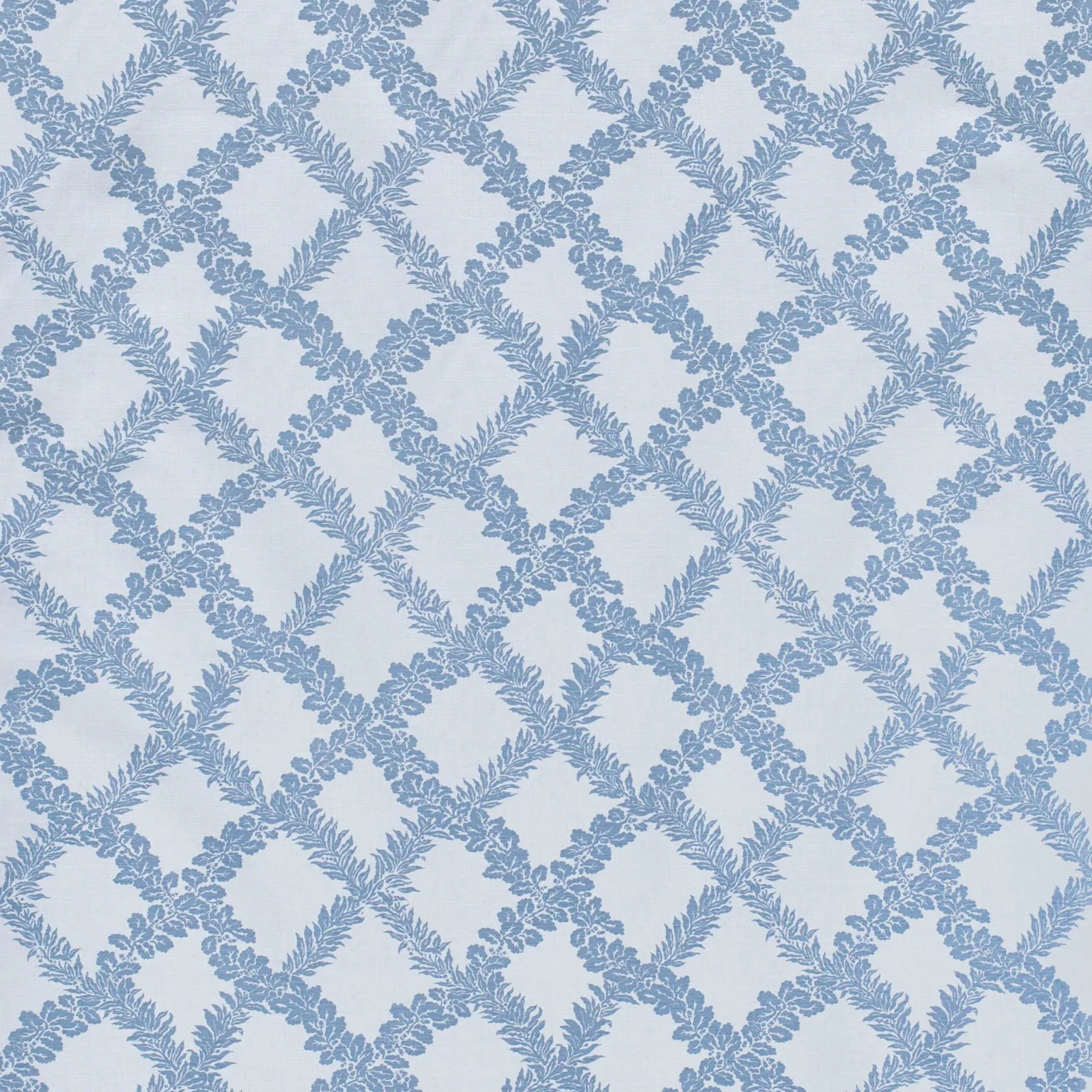 Leaf Trellis Blotched - Sky