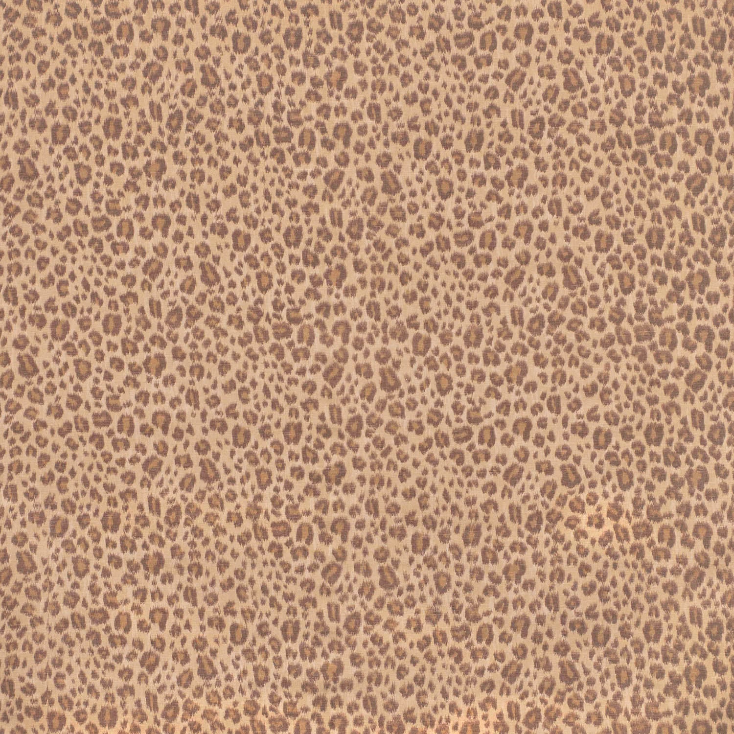 Leopard Woven - Maroon