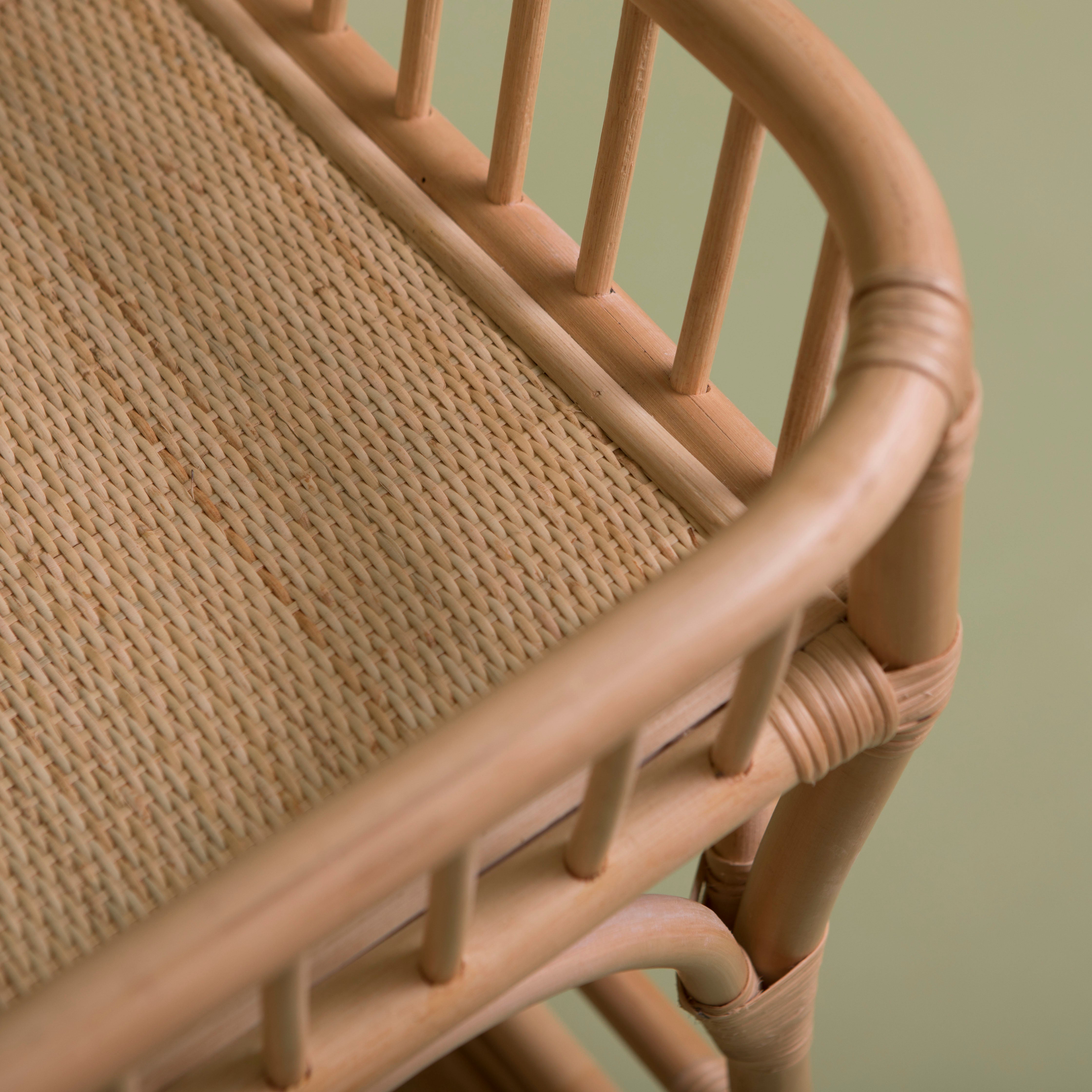 Coppelia Rattan Bar Cart