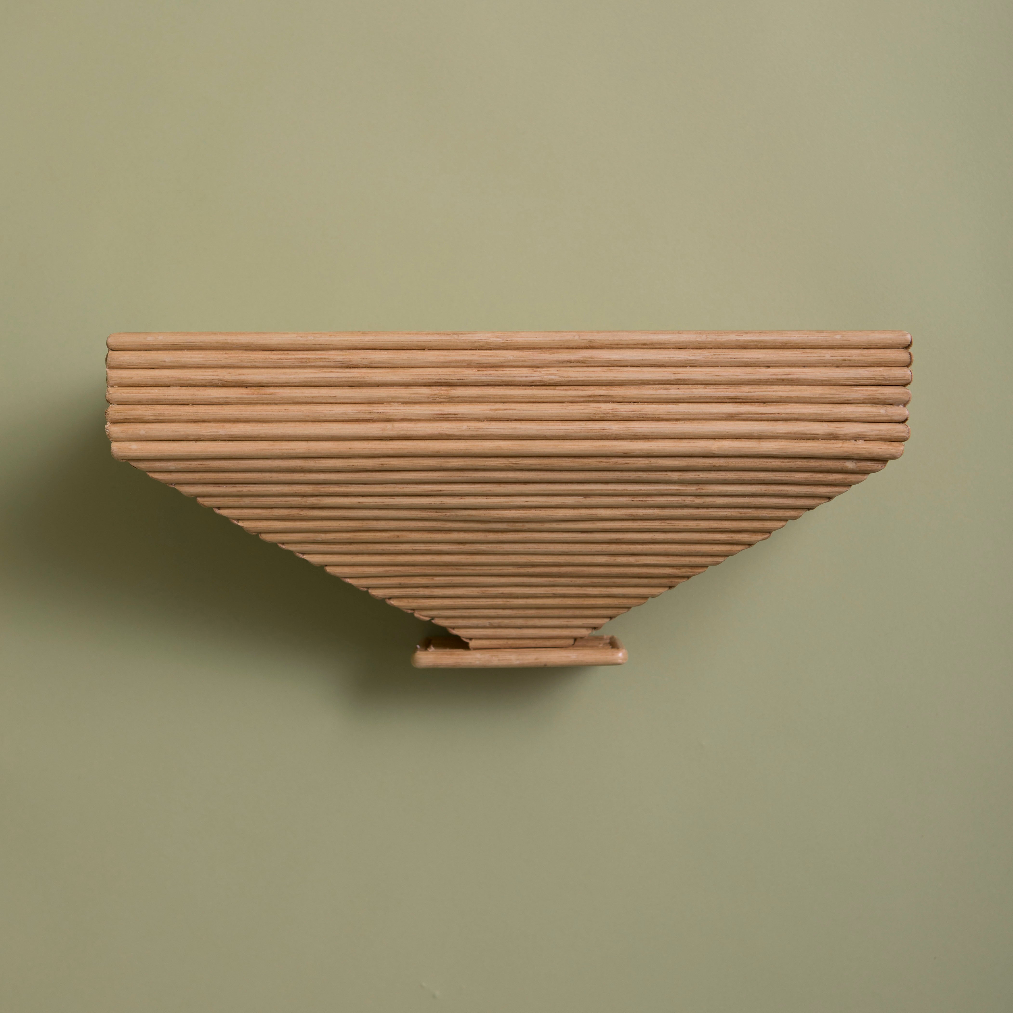 Iris Rattan Wall Bracket
