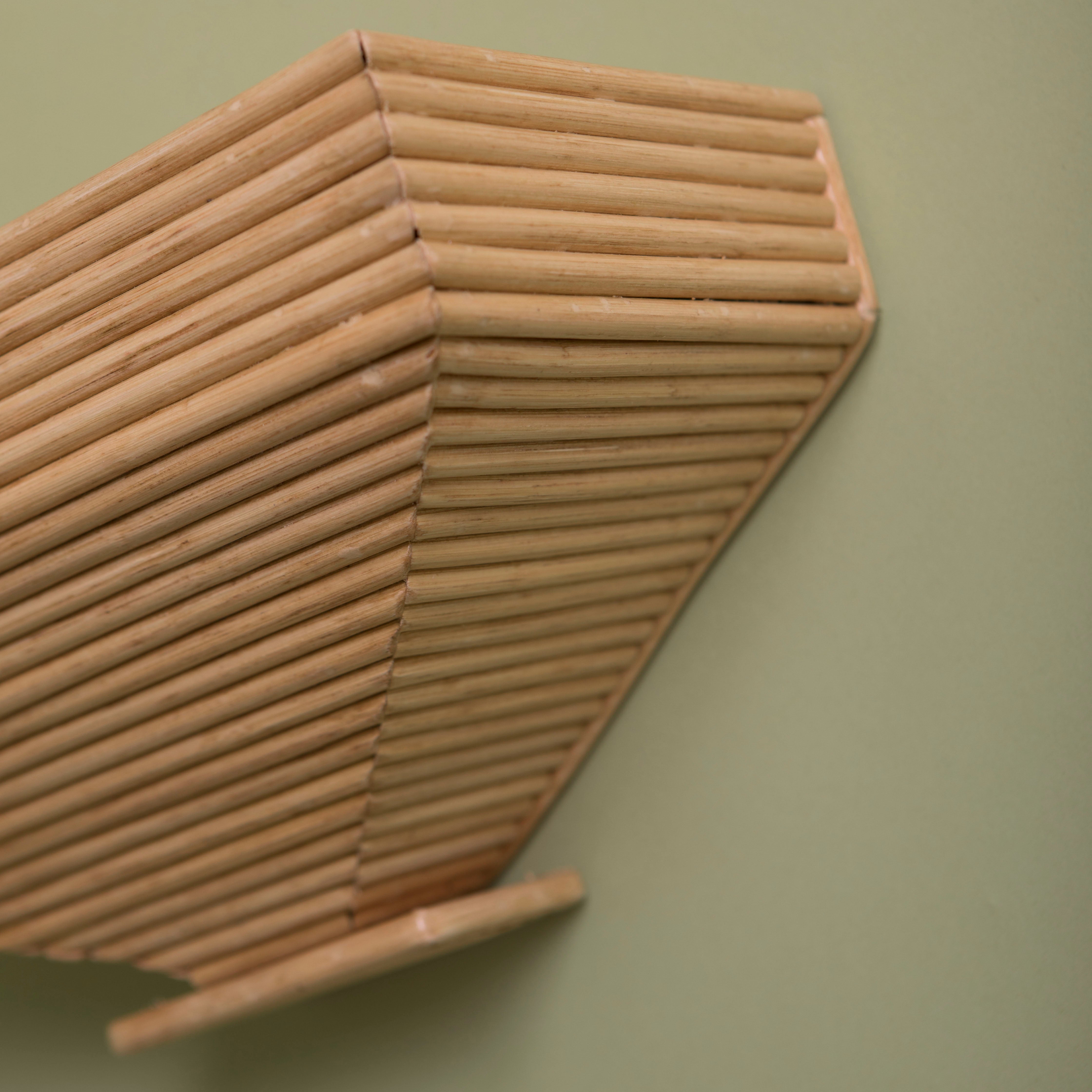 Iris Rattan Wall Bracket