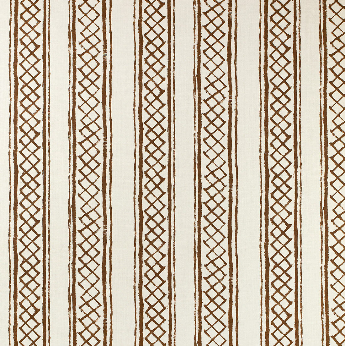 Milos Stripe on Nivelles Oyster - Brown
