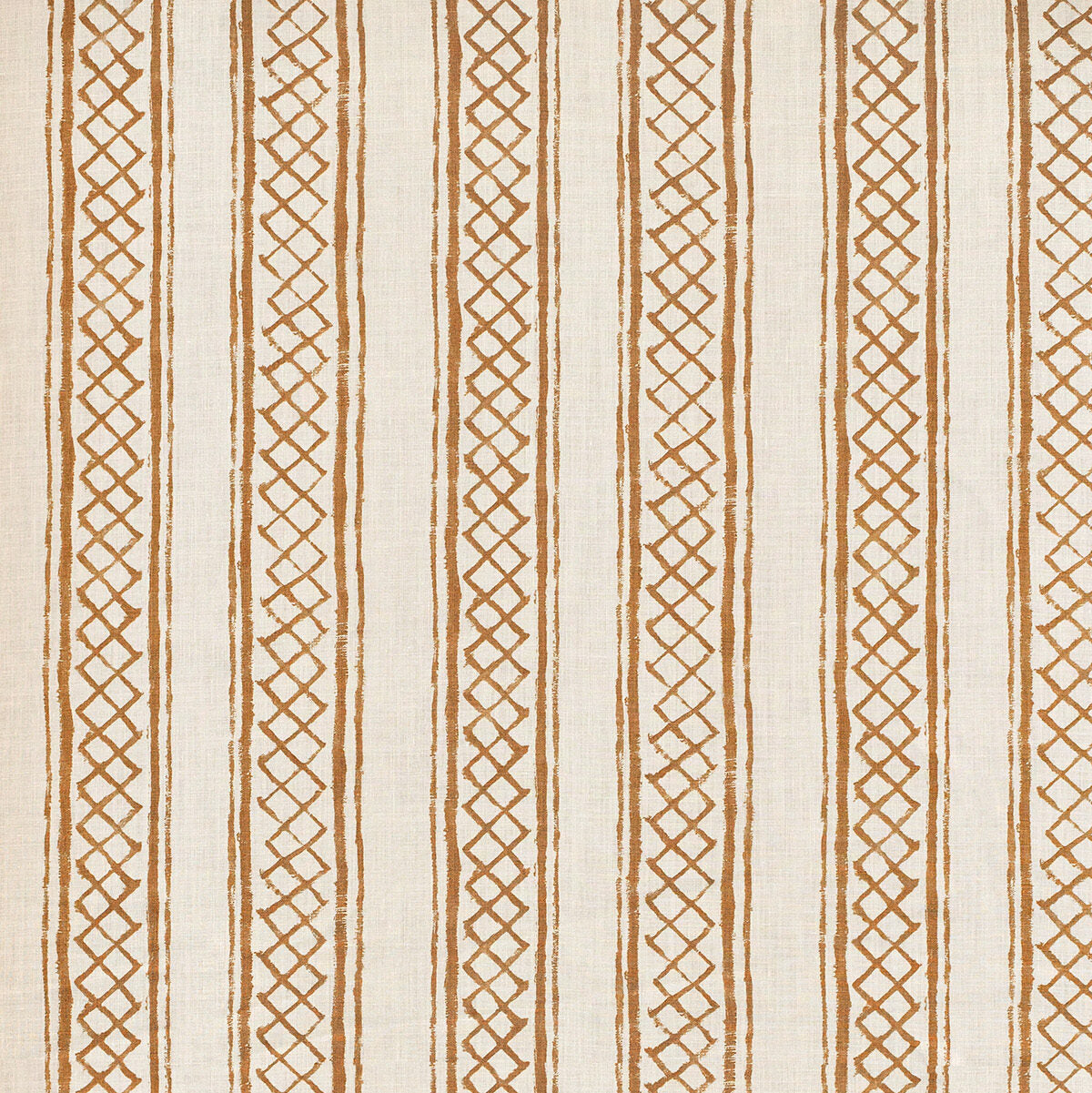 Milos Stripe on Nivelles Oyster - Ochre