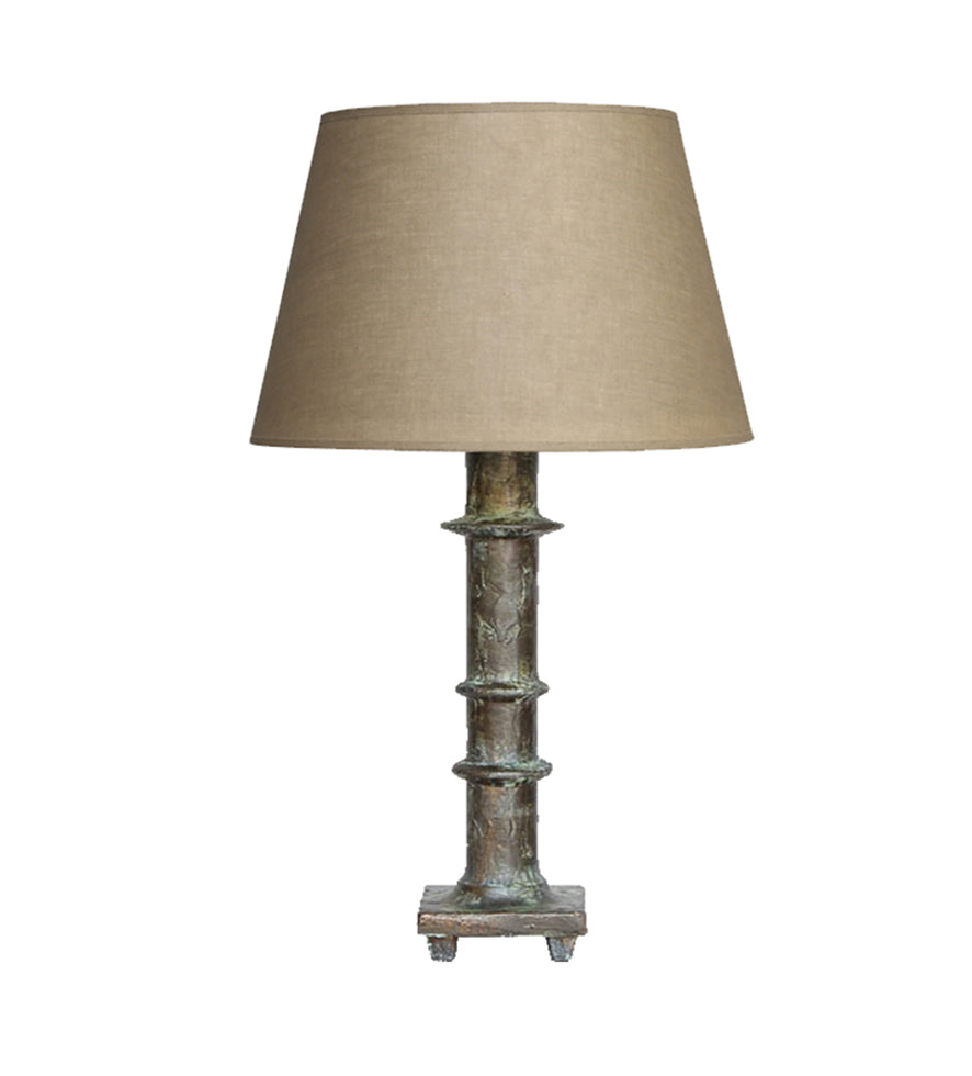 Modern Table Lamp &#8211; Bronze Verdigris