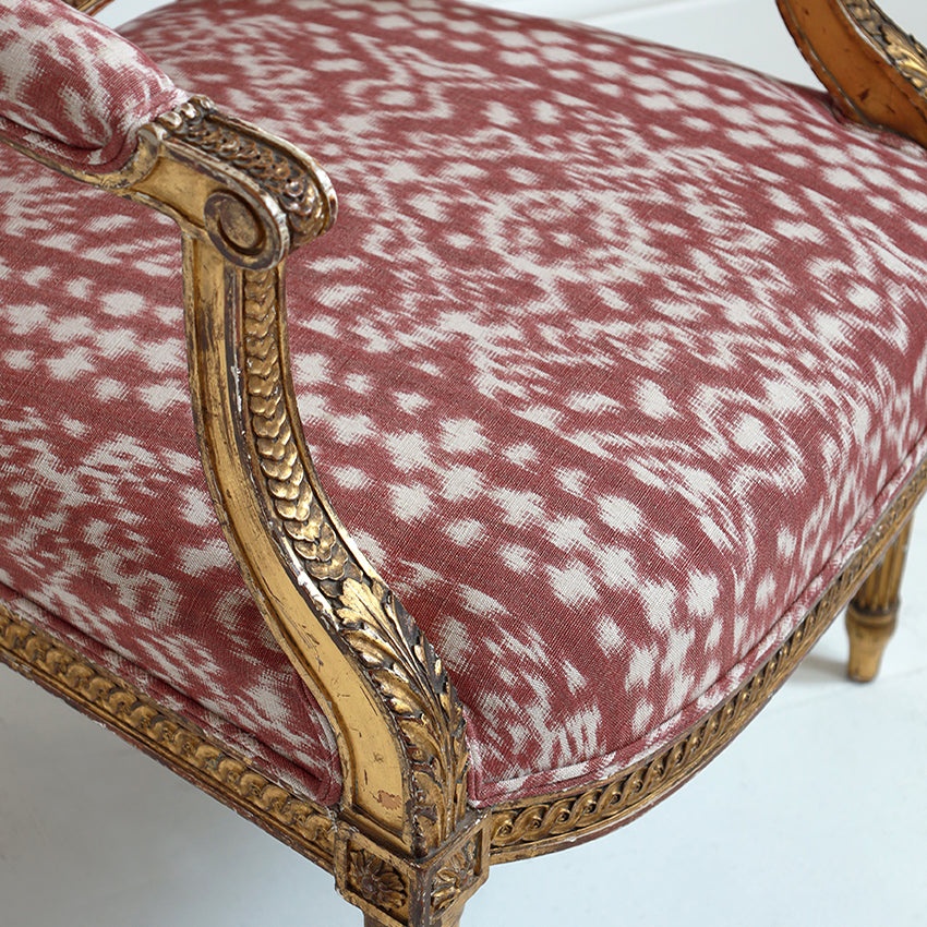 Napoleon III Giltwood Armchair