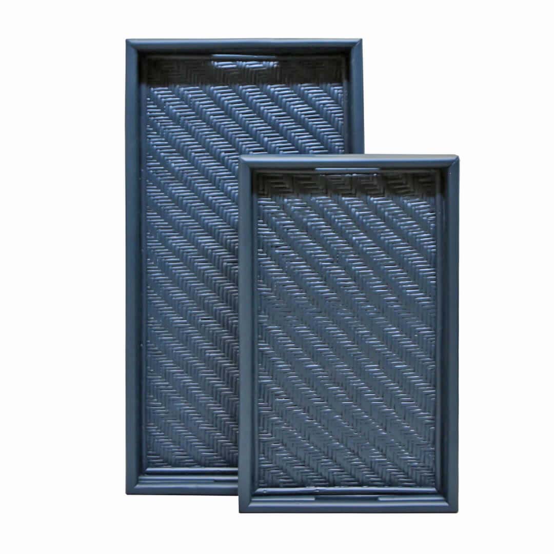 Nias Tray Large - Navy