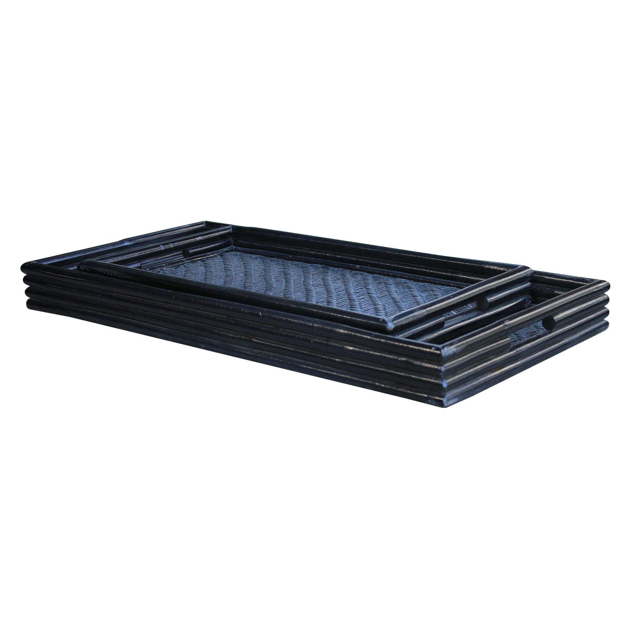 Nias set of trays &#8211; Pearl Black