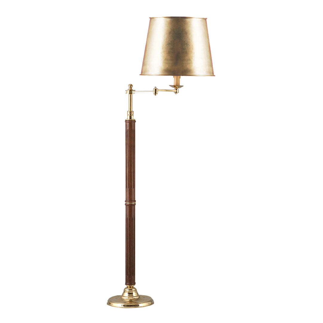 Olivia Standing Lamp with Metal Shade
