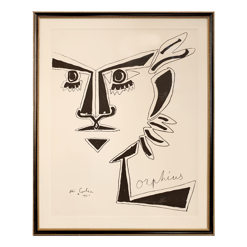 Orpheus - Artwork by Jean Cocteau