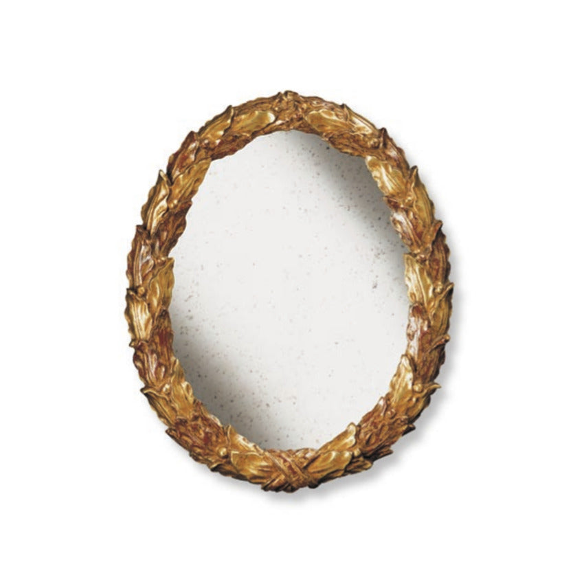 Oval Carved Mirror
