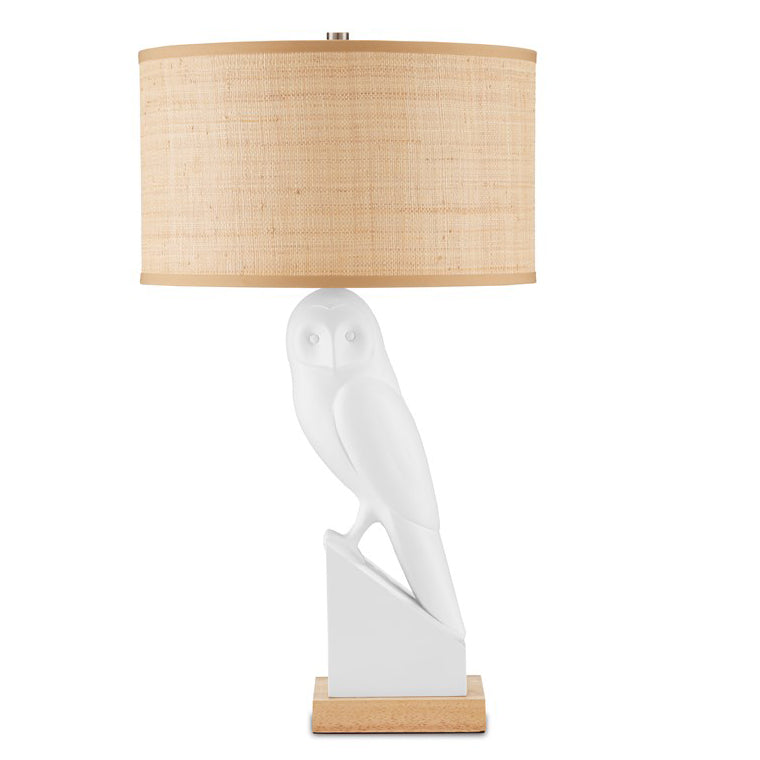 Snowy Owl Table Lamp