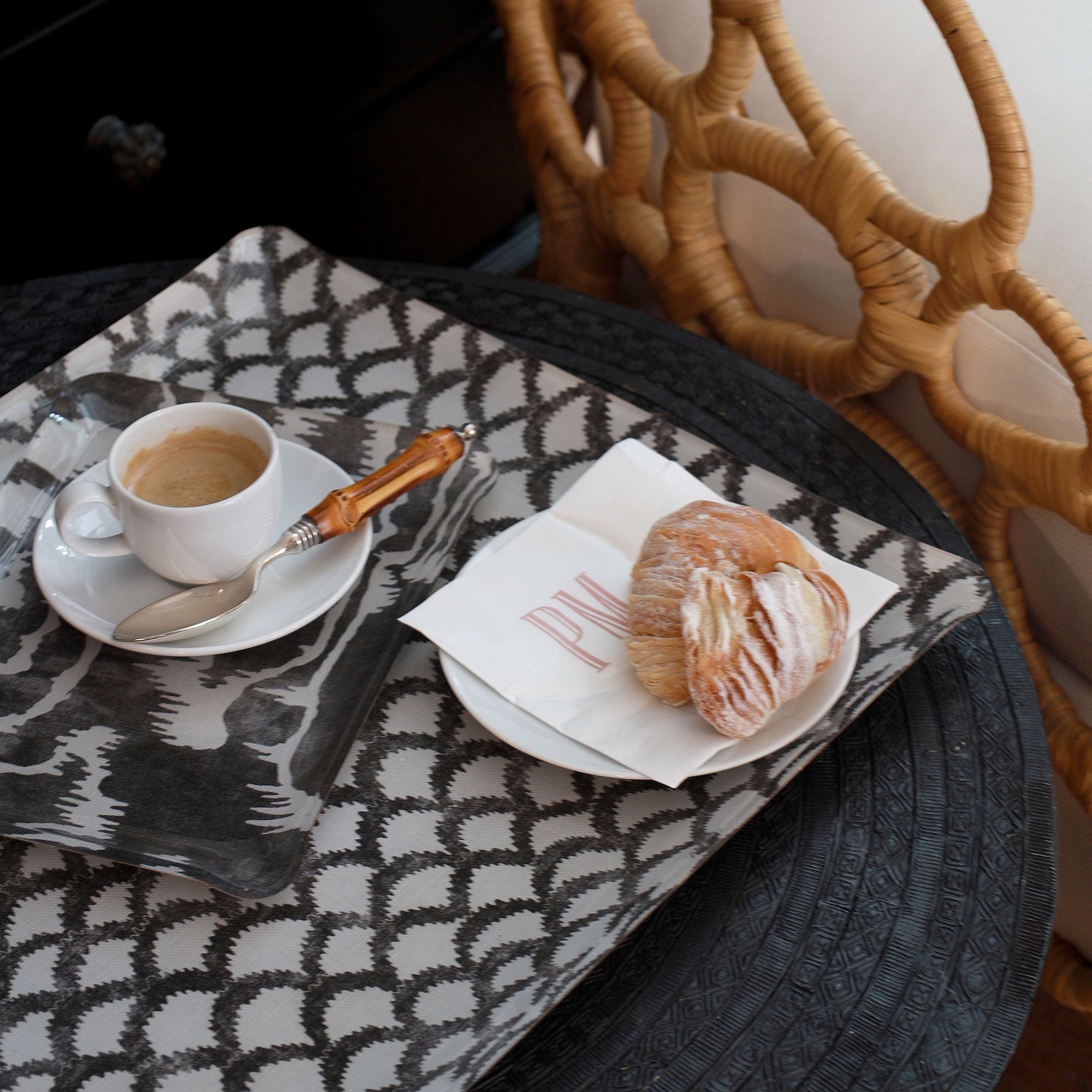Roche Small Tray - Black