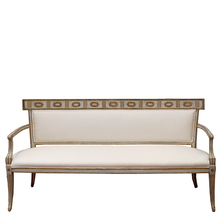 18th Century Italian Gilded Sofa